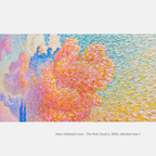 Henri-Edmond Cross - The Pink Cloud (c.1896)