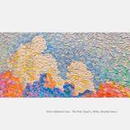 Henri-Edmond Cross - The Pink Cloud (c.1896)