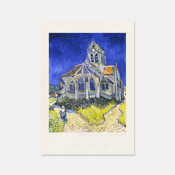 [PC] Vincent van Gogh - The Church in Auvers-sur-Oise (1890)