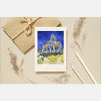 [PC] Vincent van Gogh - The Church in Auvers-sur-Oise (1890)