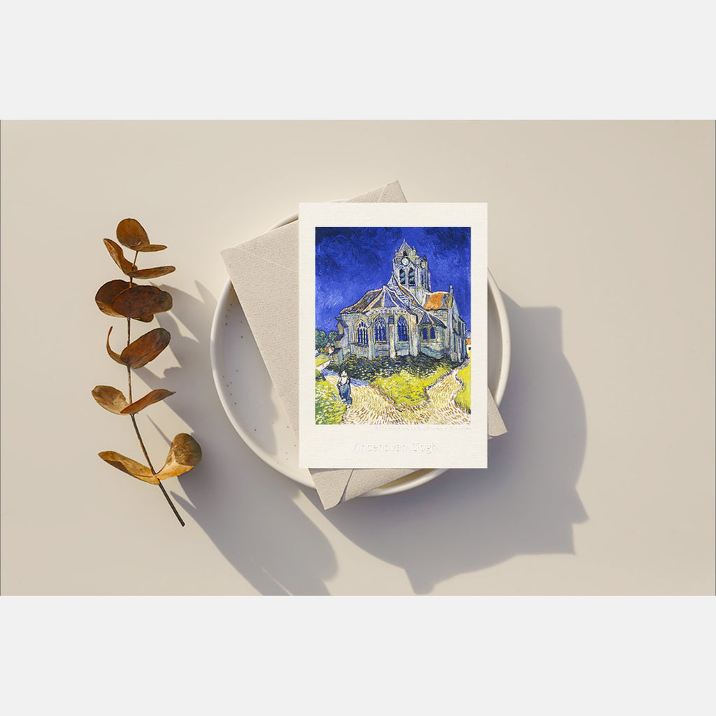 [PC] Vincent van Gogh - The Church in Auvers-sur-Oise (1890)