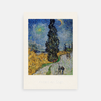 [PC] Vincent van Gogh - Road with Cypress and Star (1890)