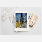 [PC] Vincent van Gogh - Road with Cypress and Star (1890)