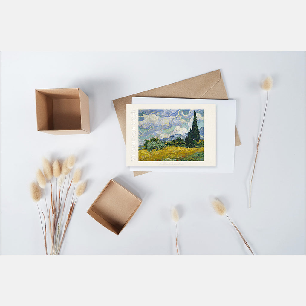 [PC] Vincent van Gogh - Wheat Field with Cypresses (1889)