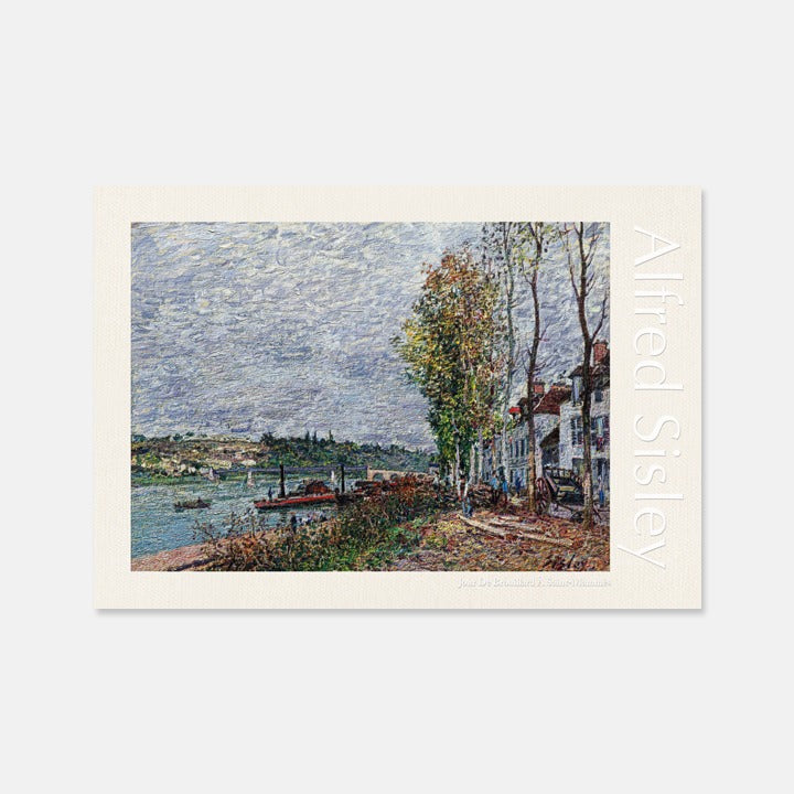 [PC] Alfred Sisley - Jour De Brouillard À Saint-Mammès (1880)