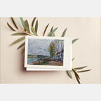 [PC] Alfred Sisley - Jour De Brouillard À Saint-Mammès (1880)