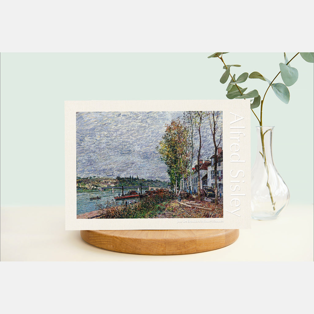 [PC] Alfred Sisley - Jour De Brouillard À Saint-Mammès (1880)