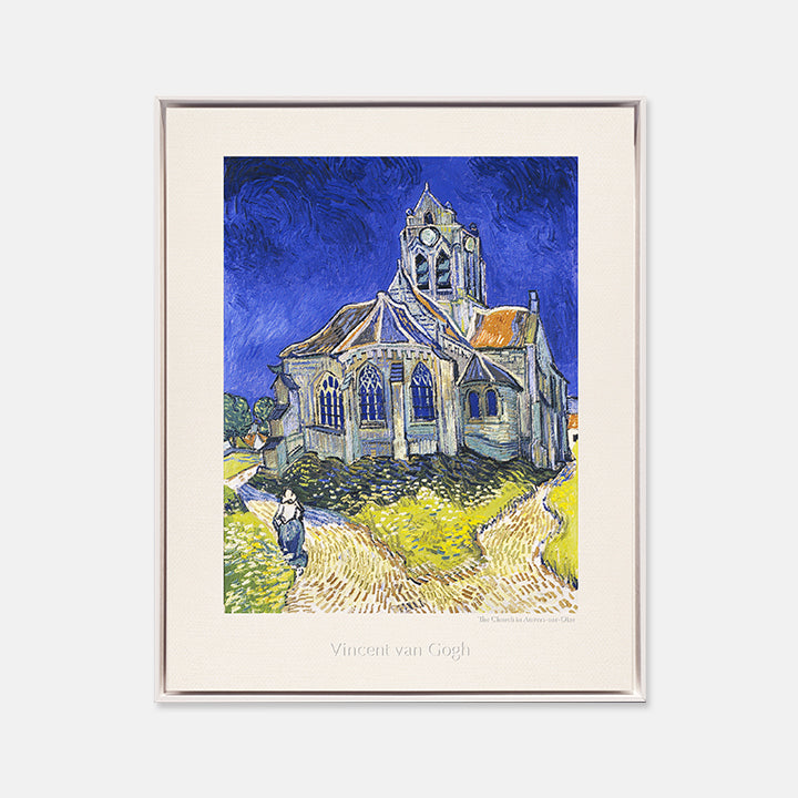 [PT] Vincent van Gogh - The Church in Auvers-sur-Oise (1890)