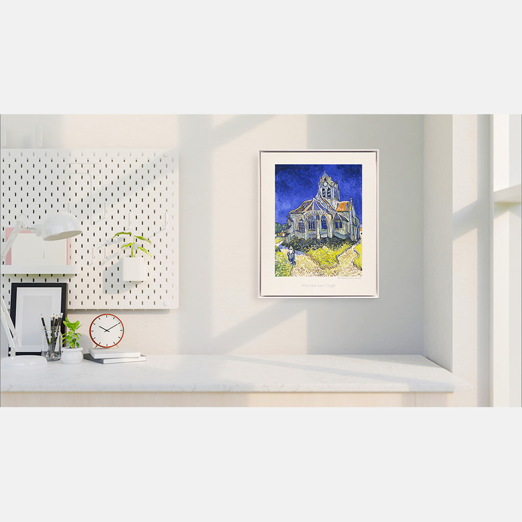 [PT] Vincent van Gogh - The Church in Auvers-sur-Oise (1890)