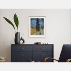 [PT] Vincent van Gogh - Road with Cypress and Star (1890)