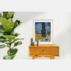 [PT] Vincent van Gogh - Road with Cypress and Star (1890)