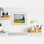 [PT] Vincent van Gogh - Wheat Field with Cypresses (1889)