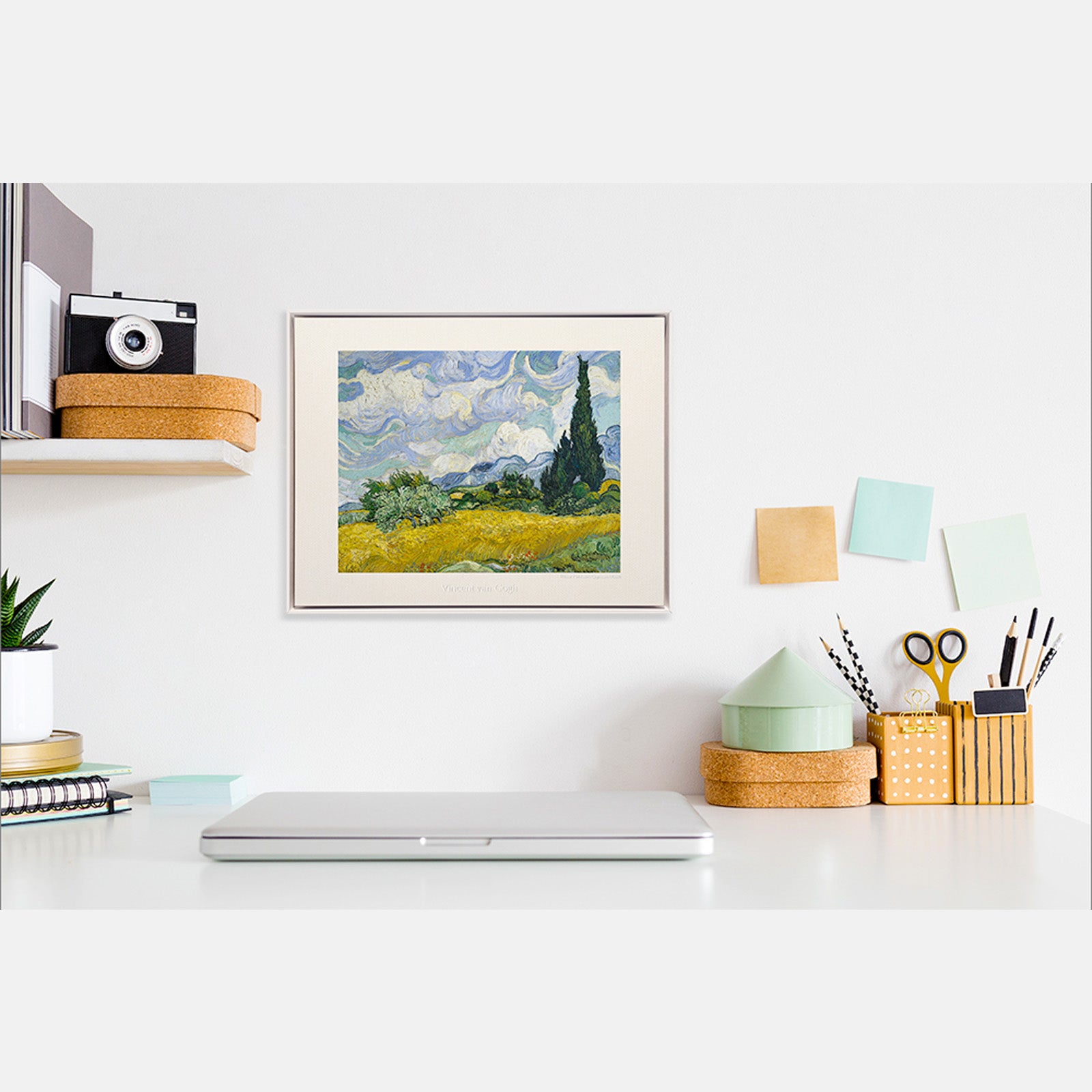 [PT] Vincent van Gogh - Wheat Field with Cypresses (1889)