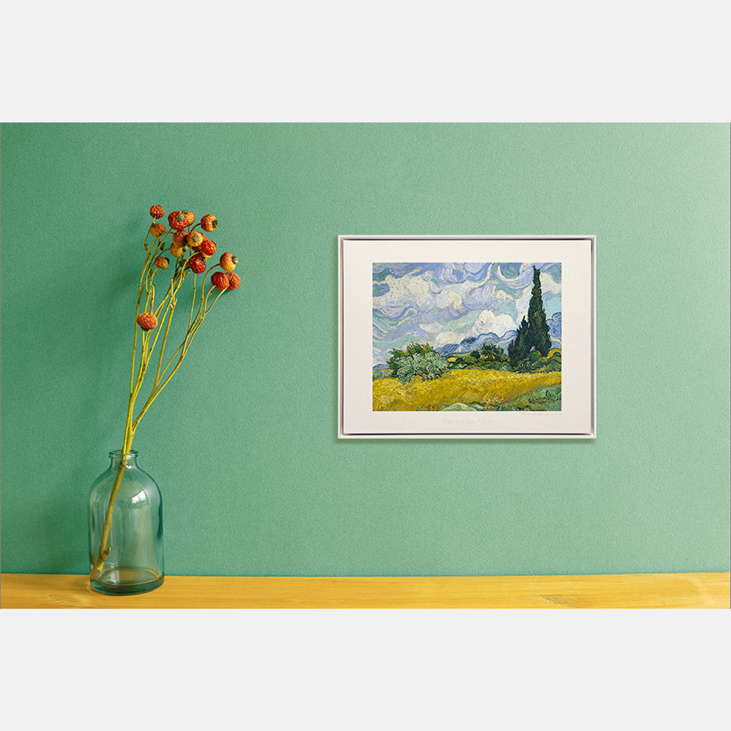 [PT] Vincent van Gogh - Wheat Field with Cypresses (1889)