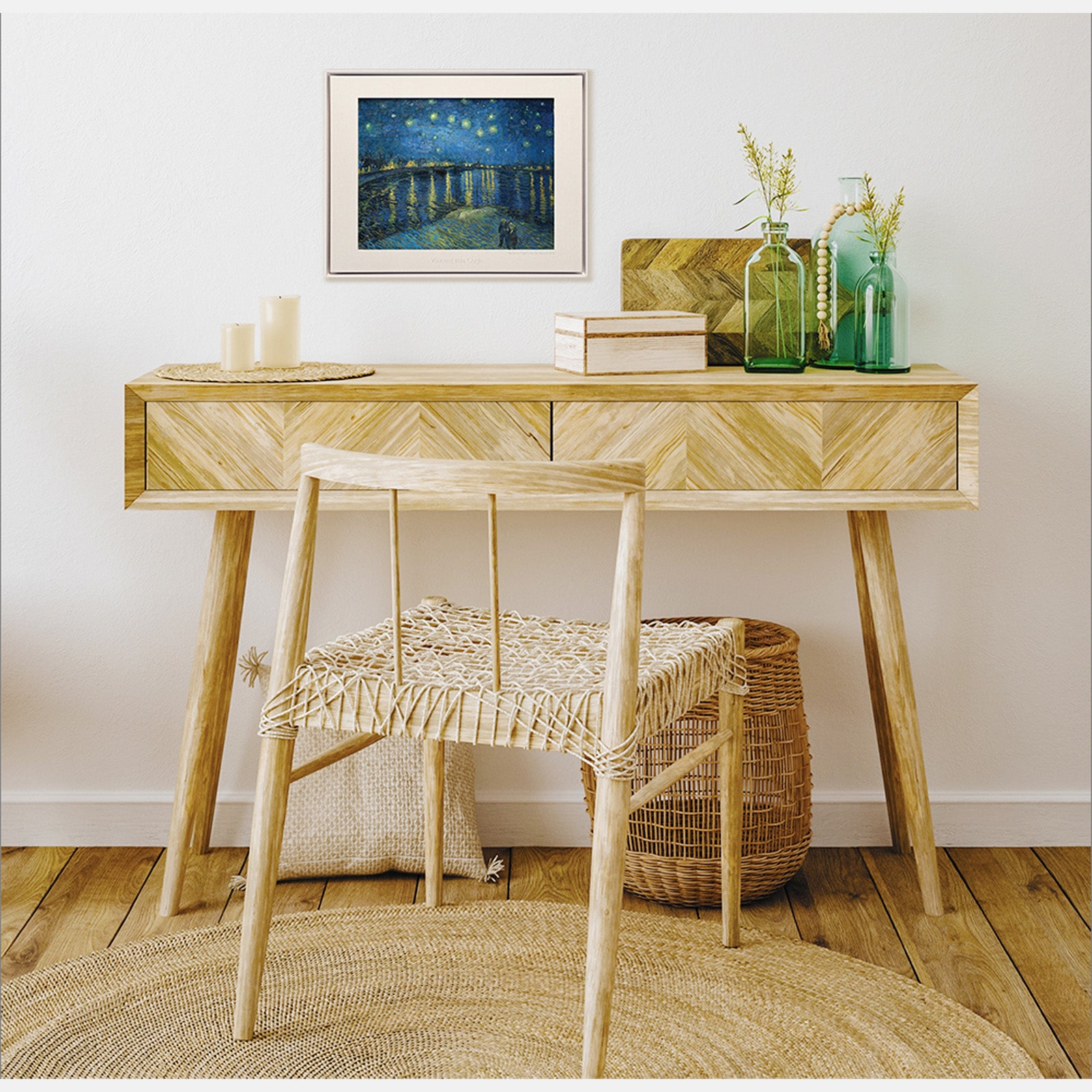 [PT] Vincent van Gogh - Starry Night Over the Rhone (1888)