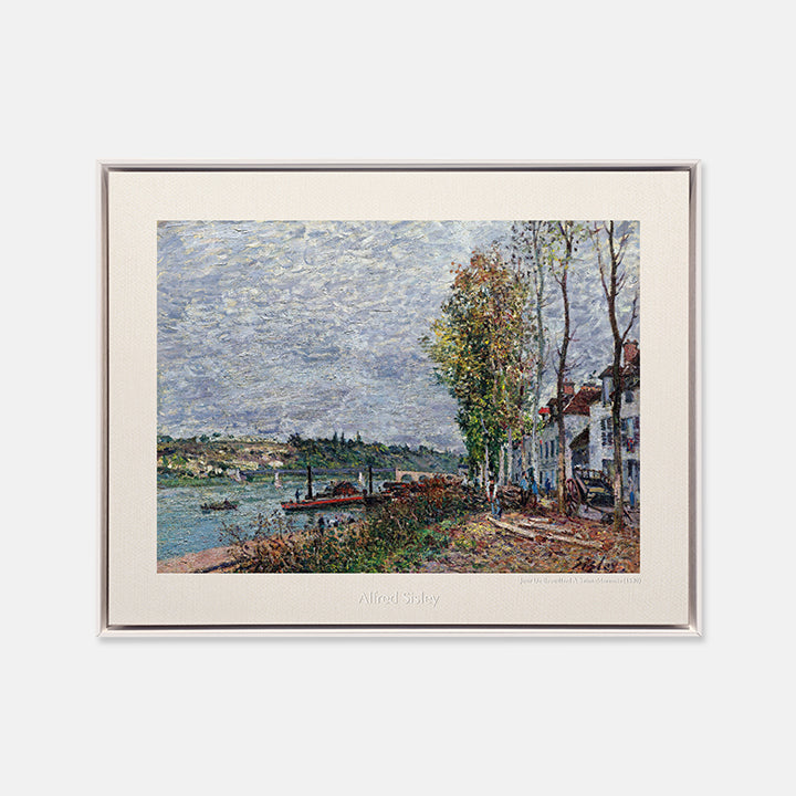 [PT] Alfred Sisley - Jour De Brouillard À Saint-Mammès (1880)
