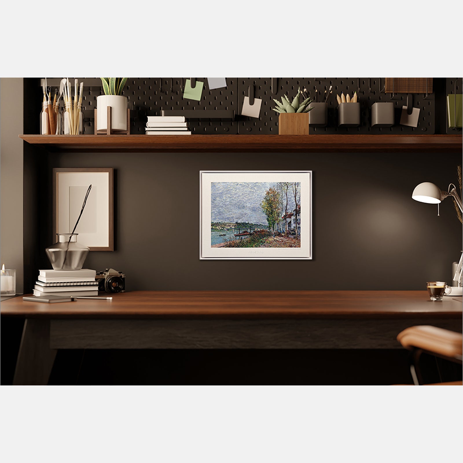 [PT] Alfred Sisley - Jour De Brouillard À Saint-Mammès (1880)