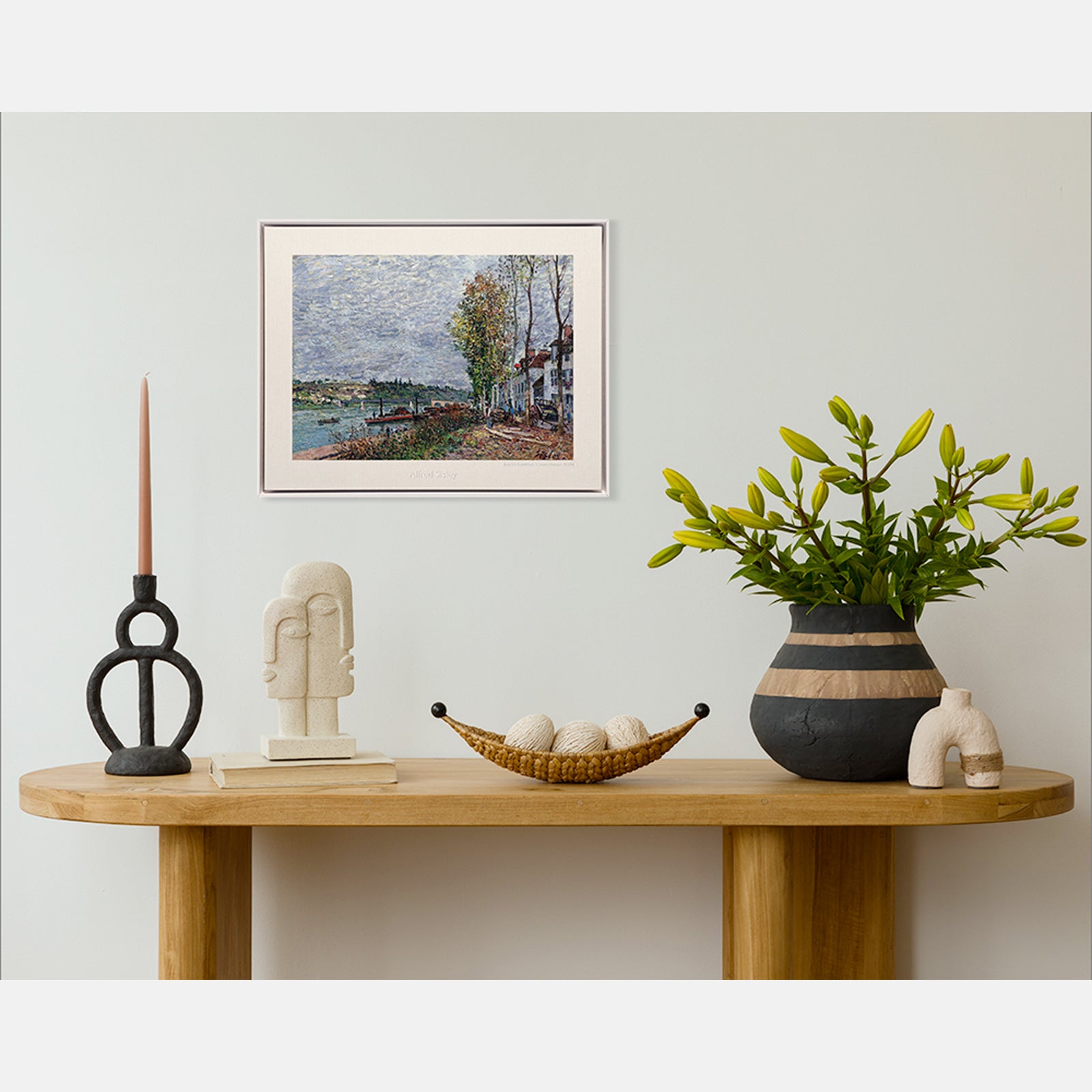 [PT] Alfred Sisley - Jour De Brouillard À Saint-Mammès (1880)