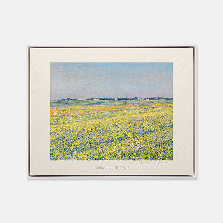 [PT] Gustave Caillebotte - The plain of Gennevillers, yellow fields (1884)