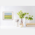 [PT] Gustave Caillebotte - The plain of Gennevillers, yellow fields (1884)